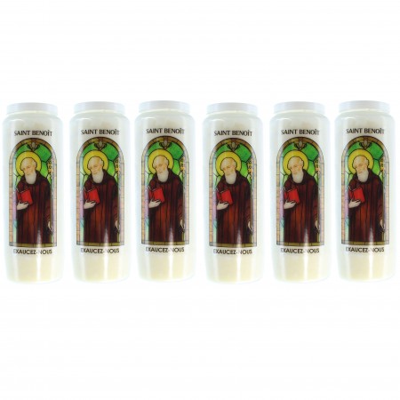 6 Bougies de Neuvaine de...