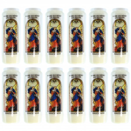 12 Bougies de Neuvaine de...