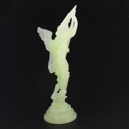 13cm luminous resin statue of Saint Michael