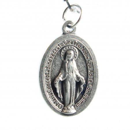Our Lady Of Grace metal Miraculous medal