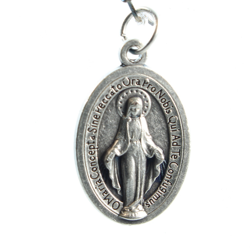 Palais du Rosaire Médaille Scapulaire en laiton doré 18 mm - Médaille et croix métal - Culte Chrétien en Métal doré