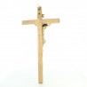 Wooden cross with resin Christ