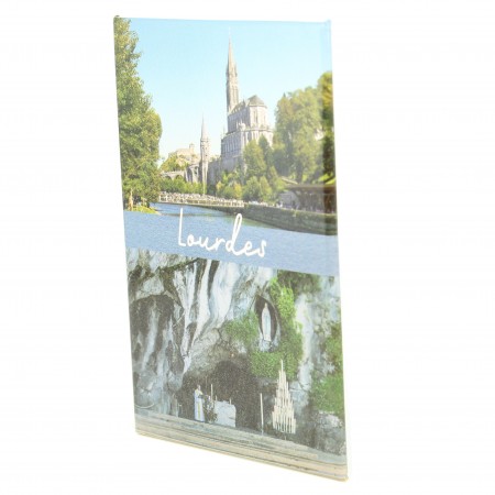 Magnet of Lourdes two images