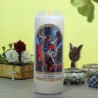 Set of 10 Novena Candles Saint Michael 17,5 cm