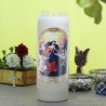 Set di 10 candele Novena di Madonna che Scioglie I Nodi 17,5 cm