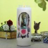 10 Bougies de Neuvaine Apparition de Lourdes 17,5 cm