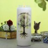 Set of 10 Novena candles Tree of Life protector 17,5cm