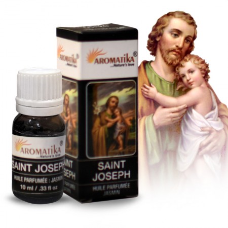 Huile essentielle religieuse Saint Joseph, parfum jasmin 10ml