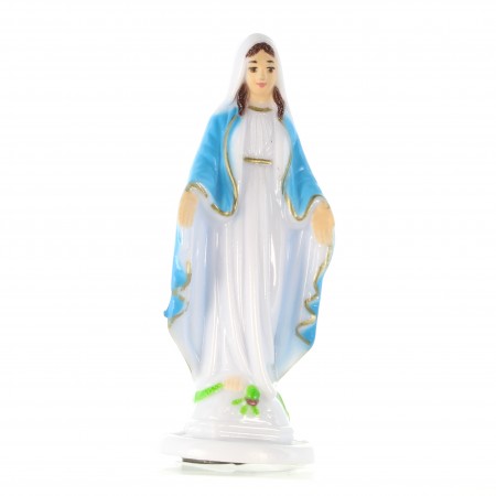Statue de la Vierge Miraculeuse en résine de 10cm