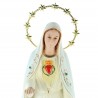 Statue du Sacré Coeur de Notre Dame de Fatima de 45cm en résine