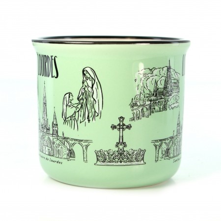 Tazza in ceramica di Lourdes