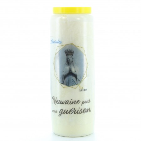 Novena Candle for a healing 17,5cm