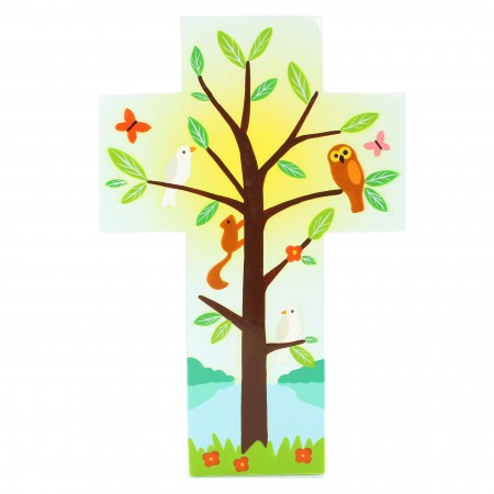 Croce da bambino Albero...