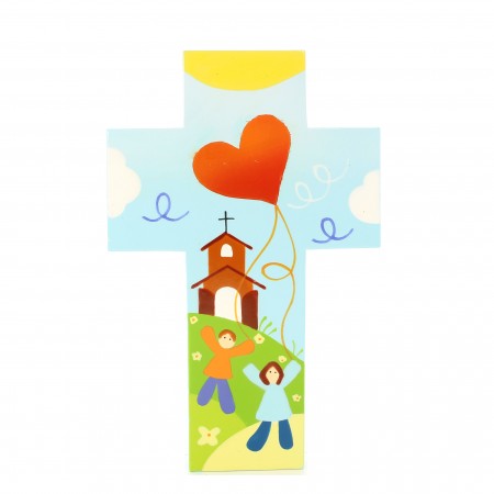 Croce di bambino Aquilone 15cm