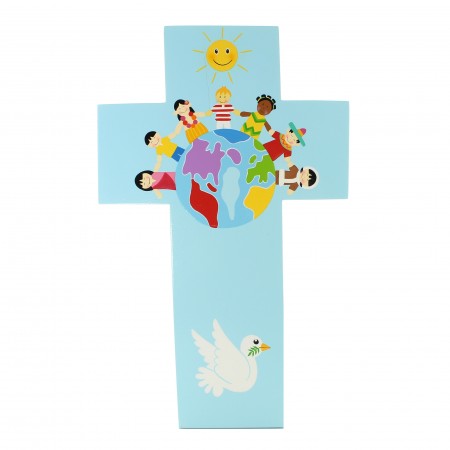 35cm Children's cross Children of the World