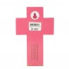 Croix pour enfant Colombe et Église 15 cm