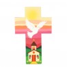 15cm Dove and Church Child Cross