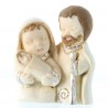 4cm resin statue of the Holy Family