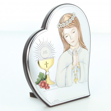 Communion Gift Frame for Girl 11 cm