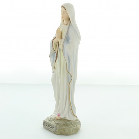 Statue de Notre Dame de Lourdes de 20cm en résine