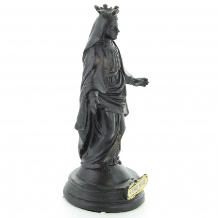 12cm Black Virgin statue in resin