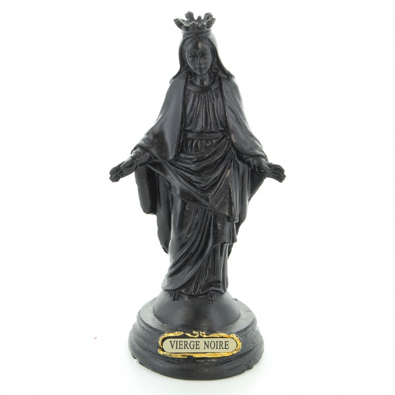 Statua in resina di 12 cm della Madonna nera