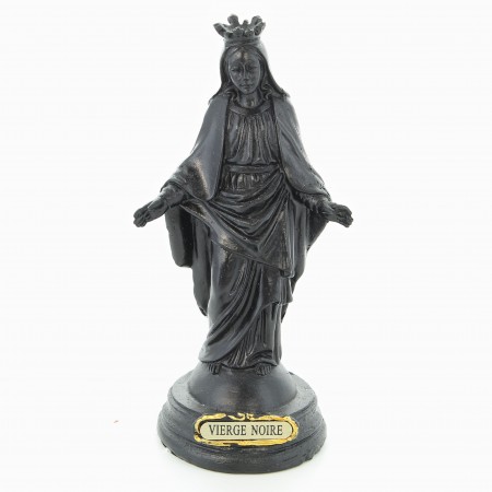 Statua in resina di 12 cm della Madonna nera
