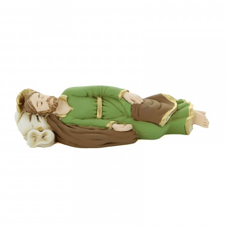 14cm statue of Saint Joseph sleeping