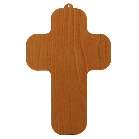 Wall cross for a child's bedroom with teaching of the Sign of the Cross 13cm