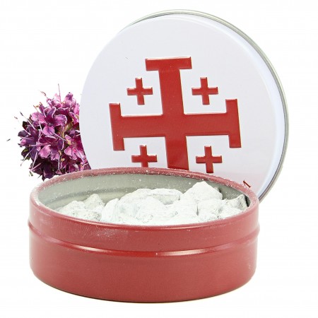 Encens religieux fragrance Nard 30g en grains avec boîte métallique