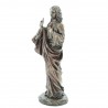 Statue Sacré Coeur de Jésus en bronze coulé à froid 21cm