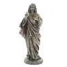 Statue of the Sacred Heart of Jesus in cold-cast bronze 21cm