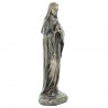 Statue Notre Dame de Lourdes en bronze coulé à froid 20cm