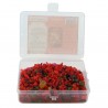 Incenso naturale a grani rossi di San Michele con preghiera - Confezione da 50 g
