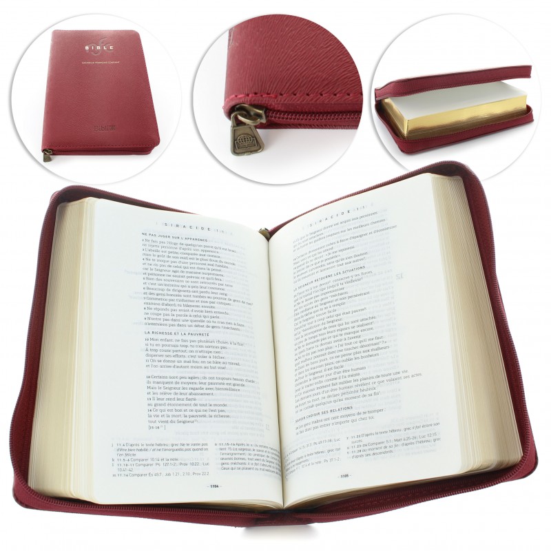 Bible nouvelle en français courant avec note 20 cm