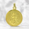 Médaille de Saint Michel en Or - Gravure Personnalisée - 16mm