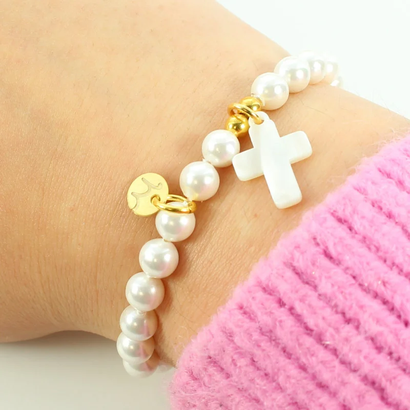 Bracelet de baptême, Bracelet de première communion, Cadeau de première Bracelet de baptême, Bracelet de première communion, Cadeau de première