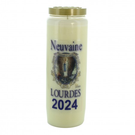 Lourdes 2023 Novena Candle 17,5cm
