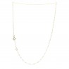 Catena a maglie Singapore 40 cm in oro 9K
