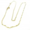 Catena a maglie Singapore 40 cm in oro 9K