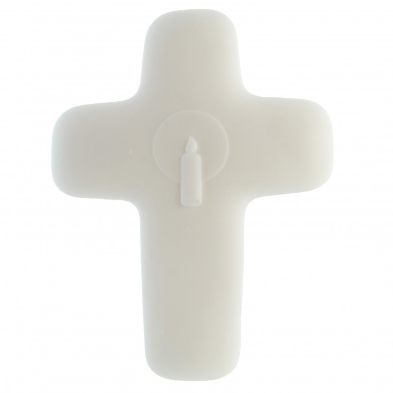 Croix de la Lumière en Albâtre - Décoration Cierge