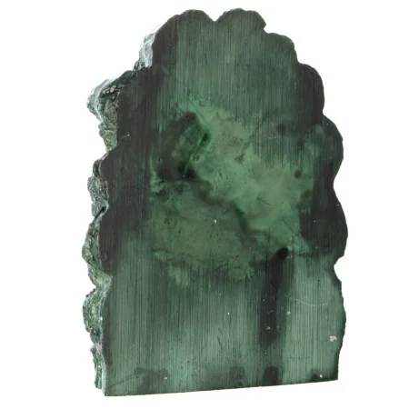Statue de l'Apparition - Grotte en résine verte - Vierge Marie et Bernadette en Métal