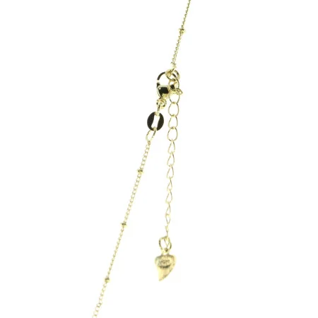 Our Lady of Grace necklace with Lapis Lazuli stones and gold-plated metal