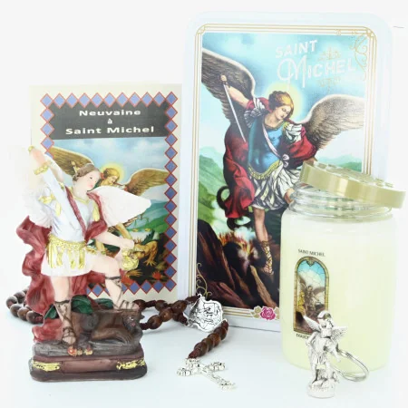 Coffret Sacré de l’Archange Saint Michel – Rituels de Courage, Foi et Victoire