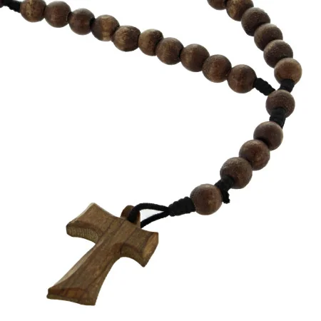 Rosario di Lourdes di legno...