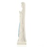 Statue de la Vierge de Lourdes Blanche et Bleu de 10 cm en résine