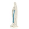 Statue de la Vierge de Lourdes Blanche et Bleu de 10 cm en résine