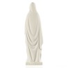 Statue de la Vierge de Lourdes Blanche et Bleu de 10 cm en résine