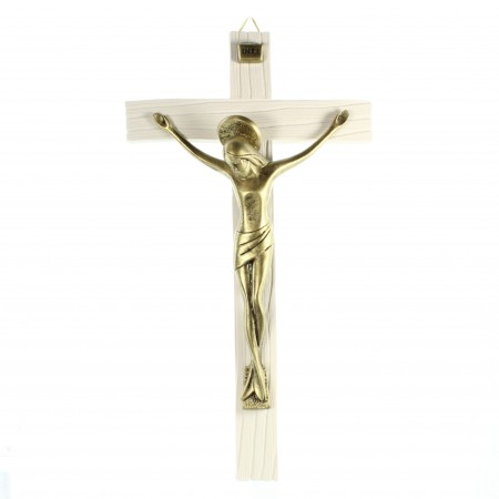 Crocifisso bianco e Cristo...