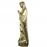 Statua Madonna di Lourdes d'oro in resina 80 cm